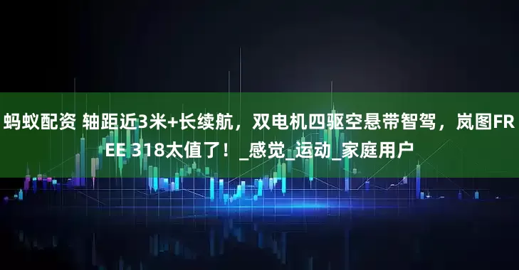 蚂蚁配资 轴距近3米+长续航，双电机四驱空悬带智驾，岚图FREE 318太值了！_感觉_运动_家庭用户